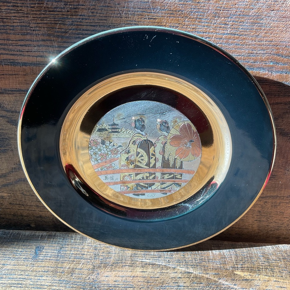 The art of Chokin plate